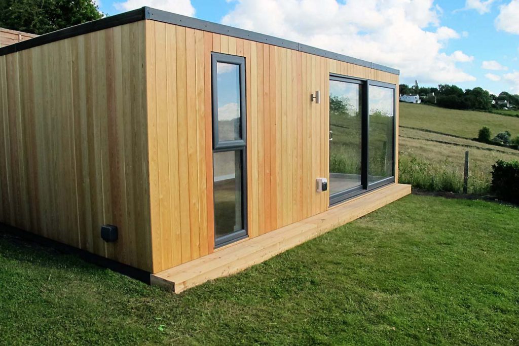 garden rooms, garden art studios, garden room